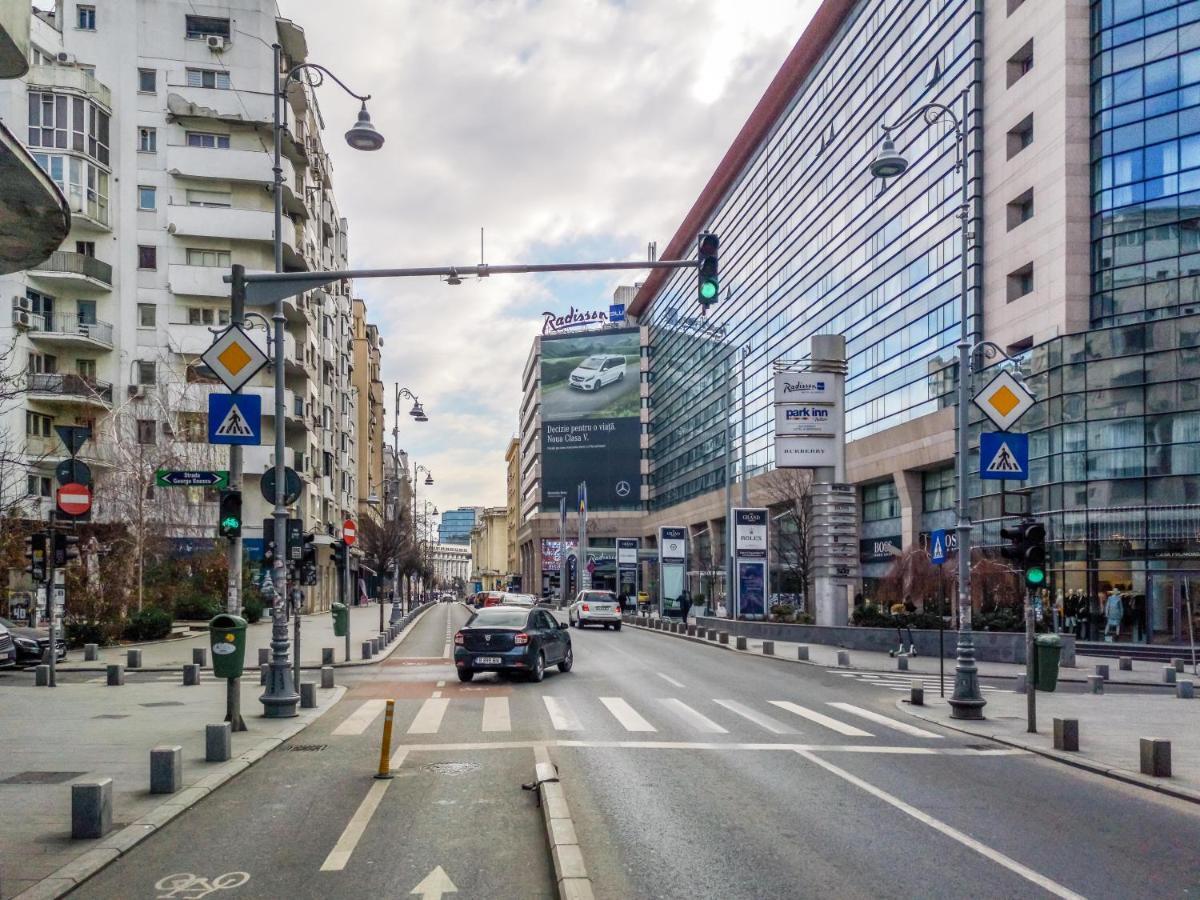 Apartament Victoriei Blue Bukareszt Zewnętrze zdjęcie